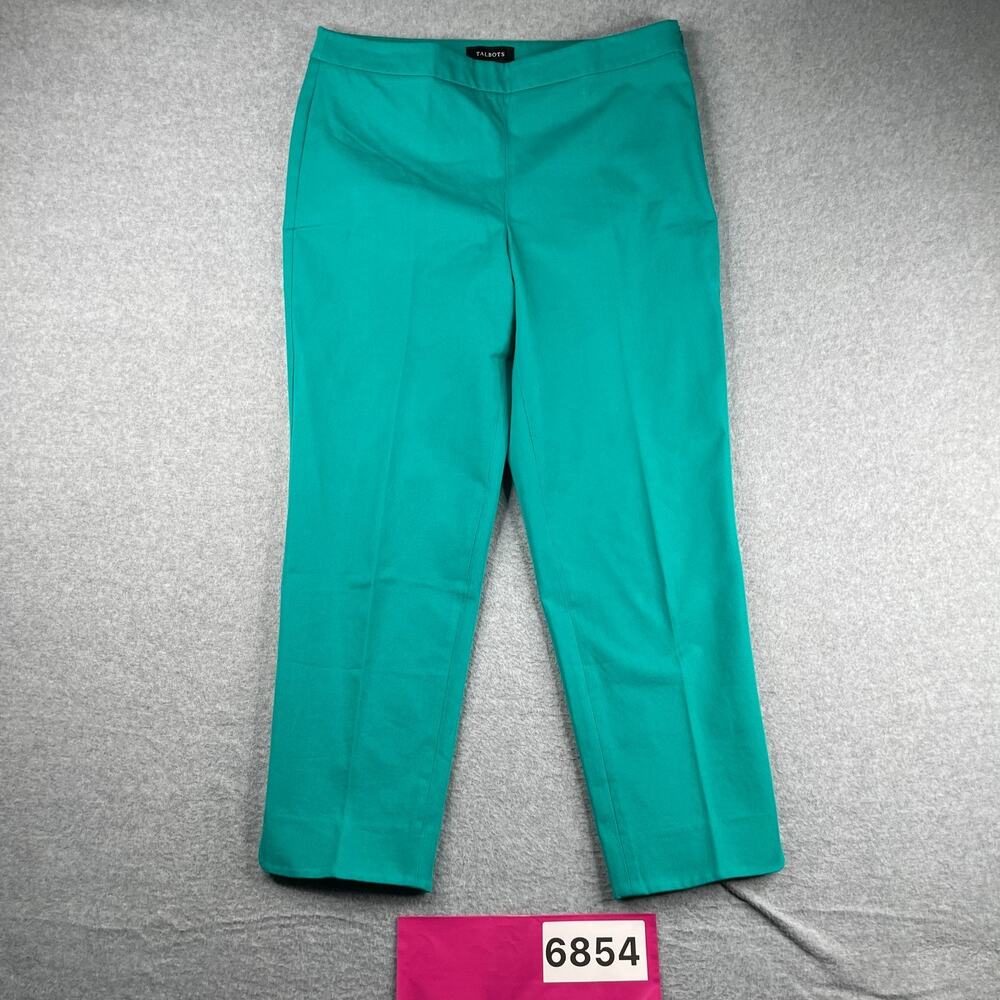 Talbots Chatham Ankle Curvy Pants Womens Size 14 Casual Dress Pants